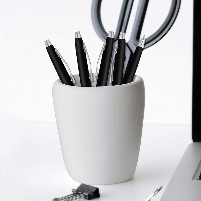 DISCOUNT PROMOS Custom Langham Ballpoint Pens Set of 10, Personalized Bulk Pack - Image 7