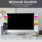 2 Pcs Monitor Memo Boards for Computer, Office Desk Accessories, - Image 7