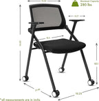 VACYOVKE 10 Pack Conference Room Chairs - Image 3