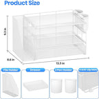 OPNICE Desk Organizer, 4-Tier Desktop File Organizer - Image 2