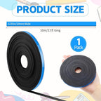 AmazingSpark Magnetic Tape Roll Thin Strips, 0.39 Inch x 33 Feet Magnetic Board - Image 2