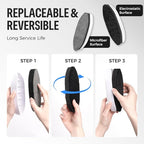 loukin Replaceable Dry Erase Eraser, Double-Sided Whiteboard Eraser - Image 2