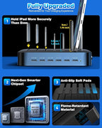 MSTJRY Charging Station for Multiple Devices : 6 Port USB Charger Stations - Image 2