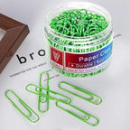 Vinaco Green Paper Clips, Durable and Rustproof, Coated Large Paperclips Great - Image 6