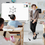 Dry Erase Whiteboard Easel on Wheels - Image 7