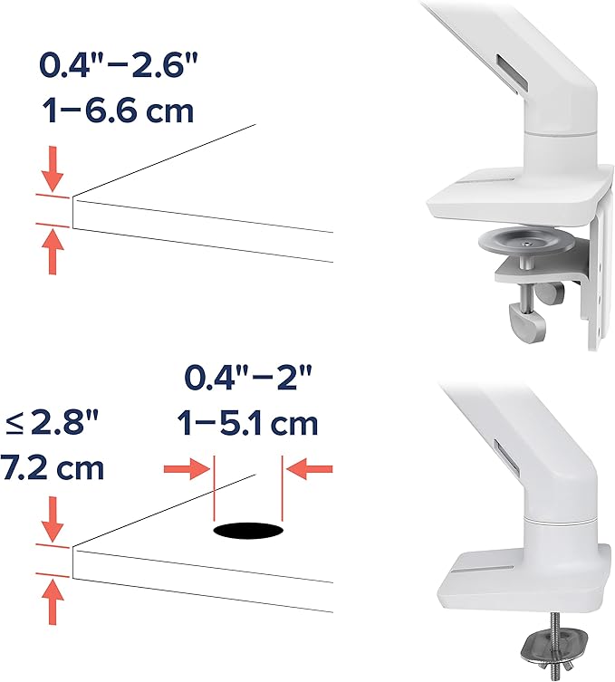 Ergotron – HX Dual Monitor Arm, VESA Desk Mount – - Image 8
