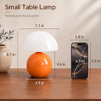 dawnwake mushroom lamp table lamp for bedroom-small desk on a desk or shelf