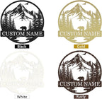 Dyoart Personalized Bear Metal Cabin Sign | Custom Signs Outdoor Metal | Cabin - Image 9