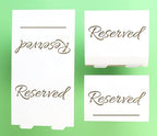 20 Pack Modern Reserved Table Sign - Image 4