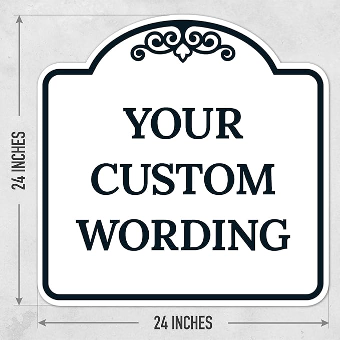 Custom Decorative Sign, Personalized Metal Sign - Image 3