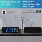 Peakeep Large Display Digital Alarm Clock - Image 5