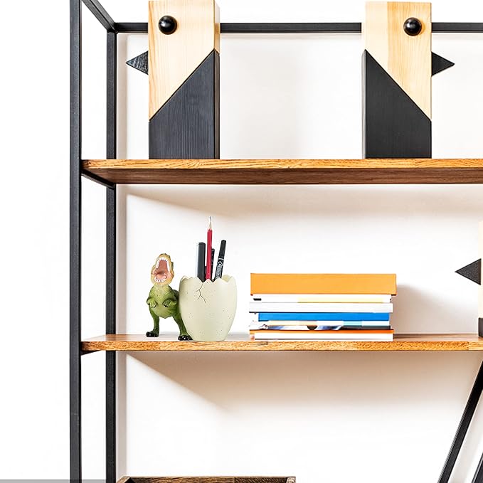 Banllis Dinosaur Pen Holder for Desk, Pencil Holder, Cute Fashion Desk - Image 5