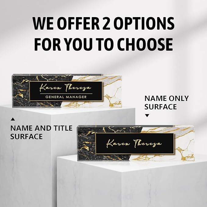 Custom Office Name Plate, Personalized Gifts - Image 6