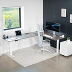 VIVO Electric Corner 84 x 63 inch L-Shaped Standing Desk, Memory Height - Image 7