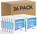 SUNEE White Binders 1 Inch 36 Pack Bulk