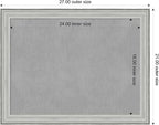 Amanti Art Silver Framed Magnetic Board 21x27 Medium Vision Board - Image 4