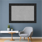 Amanti Art Black Framed Magnetic Board 31x43 Large Vision Board - Image 5