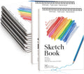 sketch books 9 × 12 in, spiral bound, main product view
