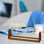 Desk Name Plate Personalized, Custom Office Light Up Name Plate - Image 8