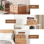Kirigen Natural Wooden Desktop Organizer - Image 6