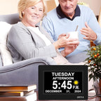 SSYA 7 Inch Calendar Clock - Image 7
