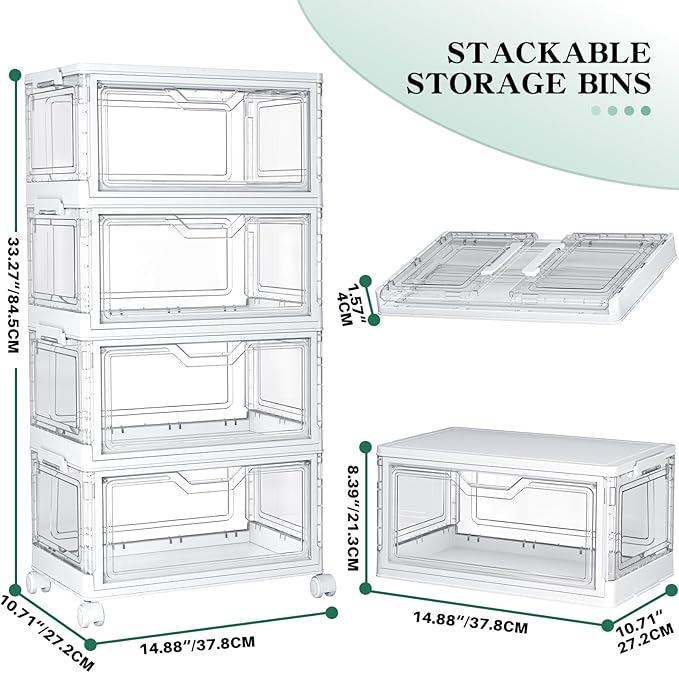 Kmiectse Clear Storage Bins - Image 2