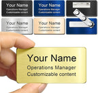 Engraved Personalized Name Tags by PersonalizedTouchMakingYourMomentsMeanSoMuch