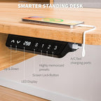 ExaDesk 48 * 30 Inches Electric Standing Widened Desk Adjustable Height - Image 5