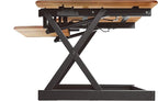 Rocelco 46" Height Adjustable Corner Standing Desk Converter - Image 6