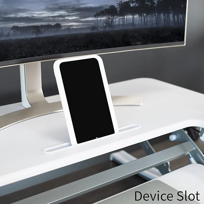 VIVO 36 inch Height Adjustable Stand Up Desk Converter, V Series, Quick Sit to - Image 8