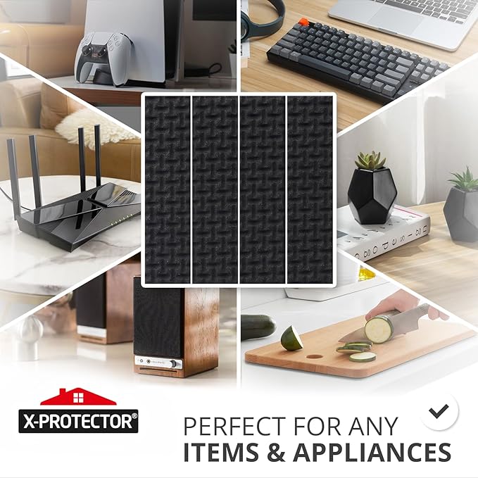 X-PROTECTOR Non-Slip Furniture Pads 8 PCS 1.5” x 5” - Image 2