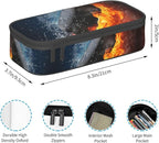 HKHEHOP Hockey Sport Pencil Case Big Capacity Storage Pencil Pouch Stationery - Image 6