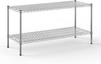 Regal Altair 21" Deep x 54" Wide x 27" Height Wire Shelving Kit | 2-Tier | NSF
