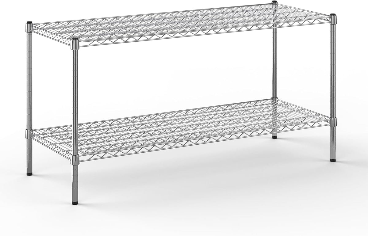 Regal Altair 21" Deep x 54" Wide x 27" Height Wire Shelving Kit | 2-Tier | NSF