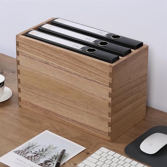 DDYURI 3-Tier Paper Storage Letter Tray File Sorter - Image 8