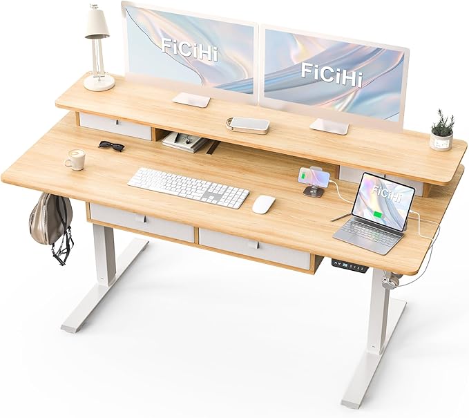 FiCiHi Adjustable Height Standing Desk by FiCiHi