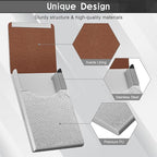 Business Card Holder with Ultra Slim Design, Business Card Case with Premium PU - Image 3