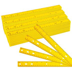 200 Pack 12 Inch Plastic Rulers Bulk, by KUKLIPJIM