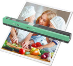 Zunate Portable A4 Handheld Scanner, 900 DPI USB Document, Photo Scanner by Zunate