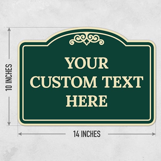 Custom Decorative Sign, Personalized Metal Sign - Image 3