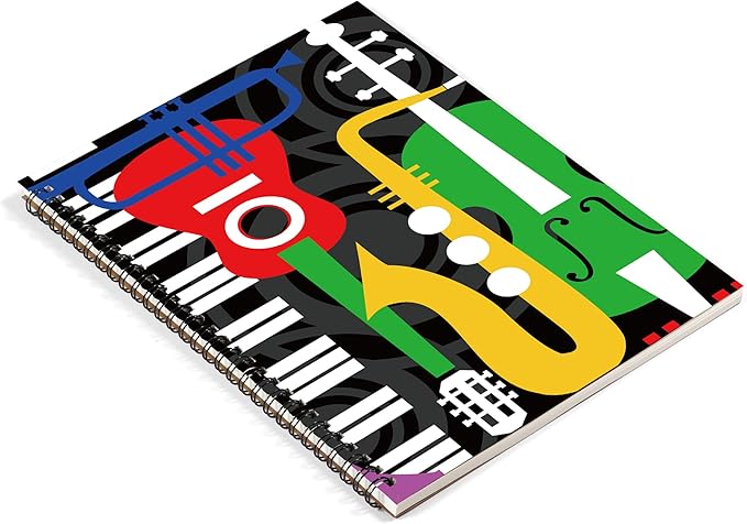 MAXCURY Blank Sheet Music Composition Manuscript Staff Paper Art Music Notebook - Image 4