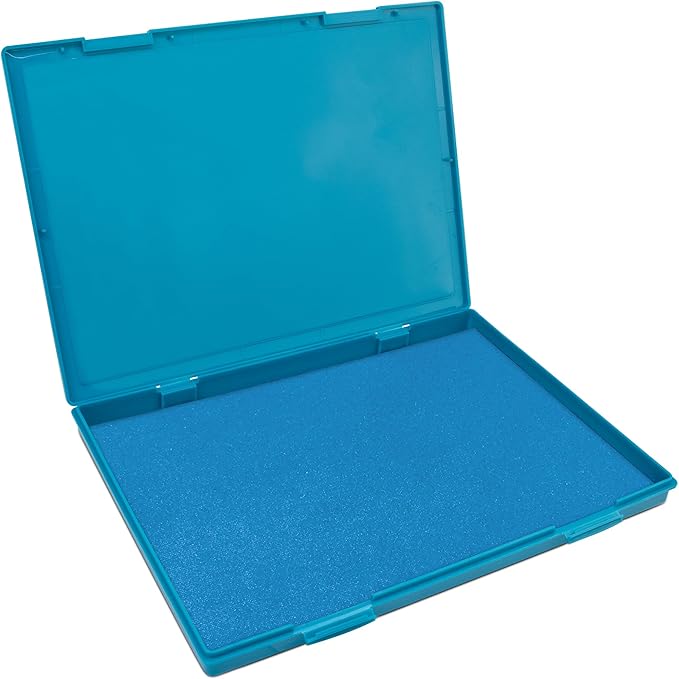 MaxMark Extra Large Sky Blue Ink Stamp Pad by Maxmark