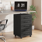 HOOBRO 5-Drawer File Cabinet, Office Cabinet - Image 4