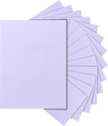 Silunkia 100 Sheets Purple Cardstock 8.5 x 11 Certificates Paper, 200gsm/75lb by Silunkia