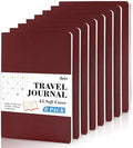 feela 8 Pack Soft Cover Journal Bulk, Notebooks College Ruled by feela