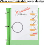 360 Pivotable Project Organizer, 3 Ring Binder - Image 5