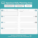 IN-LUXPRO Planner 2026 Daily Weekly and Monthly, 11.5"x8.5", 12 Months Spiral - Image 3