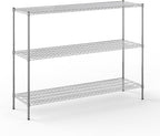 Regal Altair 21" Deep x 72" Wide x 54" Height Wire Shelving Kit | 3-Tier | NSF by Regal+Altair
