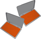 2 Pack Metal Case Stamp Pad Large Size by ZIGEL