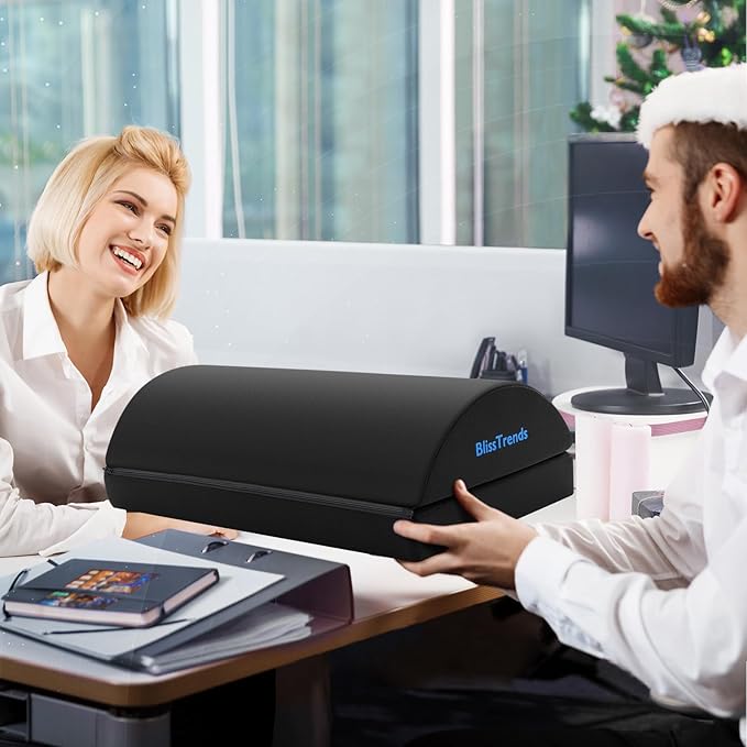 BlissTrends Foot Rest for Under Desk at Work-Versatile Foot Stool - Image 7
